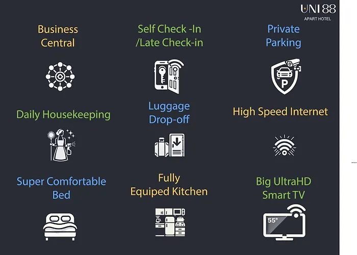 Uni88 Apartments Hotel Aparthotel